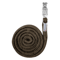 Lunga da cavezza Waldhausen Economic con moschettone anti-panico Marrone verde