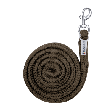 Lunga da cavezza Waldhausen Economic con moschettone Marrone verde Lunga da cavezza Waldhausen Economic con moschettone Marrone verde