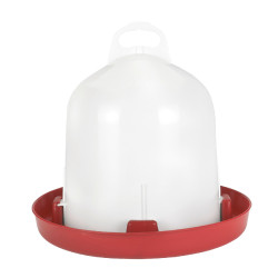 Abbeveratoio a doppio corpo Kerbl Hobbyfarming Bianco / rosso