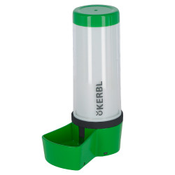 Abbeveratoio riscaldato per piccoli animali NoFrost Superior 2.0 Kerbl Hobbyfarming Verde