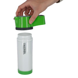 Abbeveratoio riscaldato per piccoli animali NoFrost Superior 2.0 Kerbl Hobbyfarming Verde