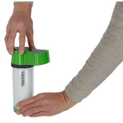 Abbeveratoio riscaldato per piccoli animali NoFrost Superior 2.0 Kerbl Hobbyfarming Verde