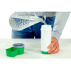 Abbeveratoio riscaldato per piccoli animali NoFrost Superior 2.0 Kerbl Hobbyfarming Verde