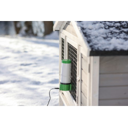 Abbeveratoio riscaldato per piccoli animali NoFrost Superior 2.0 Kerbl Hobbyfarming Verde