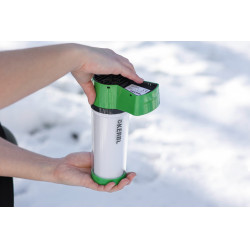 Abbeveratoio riscaldato per piccoli animali NoFrost Superior 2.0 Kerbl Hobbyfarming Verde