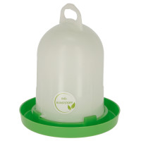 Abbeveratoio in plastica Kerbl Hobbyfarming Bianco / verde