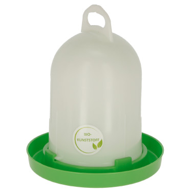 Abbeveratoio in plastica Kerbl Hobbyfarming Bianco / verde