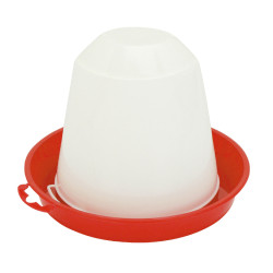 Abbeveratoio in plastica Kerbl Hobbyfarming Bianco / rosso