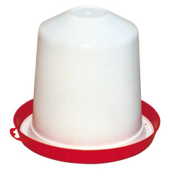 Abbeveratoio in plastica Kerbl Hobbyfarming Bianco / rosso
