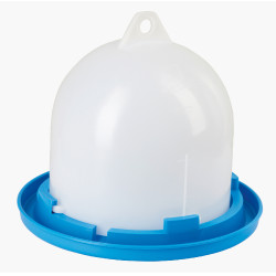 Abbeveratoio per quaglie Kerbl Hobbyfarming Bianco / blu