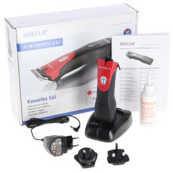 Tosatrice a batteria Favorita CLi Aesculap Rosso