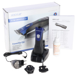 Tosatrice a batteria Favorita CLi Aesculap Blu Tosatrice a batteria Favorita CLi Aesculap Blu