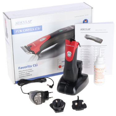 Tosatrice a batteria Favorita CLi Aesculap Rosso Tosatrice a batteria Favorita CLi Aesculap Rosso