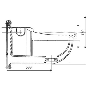 Abbeveratoio Polyflex Standard La Gee a livello costante Abbeveratoio Polyflex Standard La Gee a livello costante