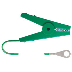 Cavo di collegamento a terra e di connessione per recinzione AKO Verde Cavo di collegamento a terra e di connessione per recinzione AKO Verde