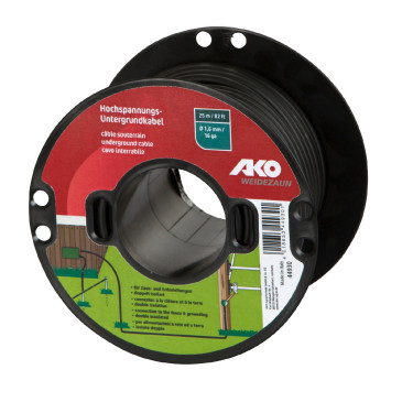 Cavo ad alta tensione interrabile AKO Nero