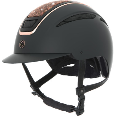 Casco da equitazione Elite Covalliero Oro rosa