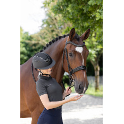 Casco da equitazione Elite Polo Covalliero Nero