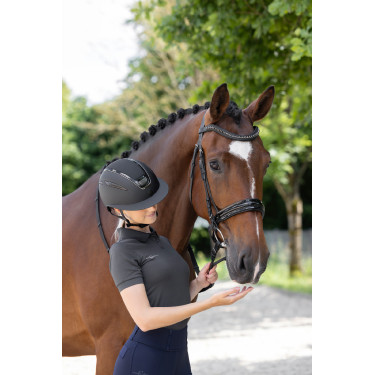 Casco da equitazione Elite Polo Covalliero Nero