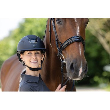 Casco da equitazione Elite Polo Covalliero Nero