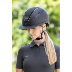 Casco da equitazione Elite Polo Covalliero Nero