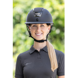 Casco da equitazione Elite Polo Covalliero Nero