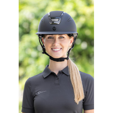 Casco da equitazione Elite Polo Covalliero Nero