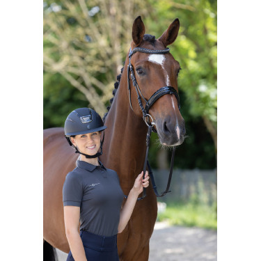 Casco da equitazione Elite Polo Covalliero Nero