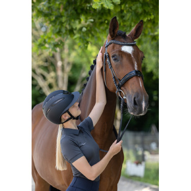 Casco da equitazione Elite Polo Covalliero Nero