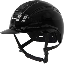 Casco da equitazione Elite Polo Covalliero Laccato nero