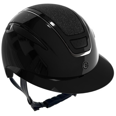 Casco da equitazione Elite Polo Covalliero Laccato nero