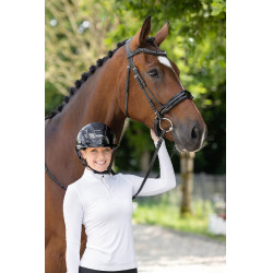 Casco da equitazione Elite Polo Covalliero Laccato nero