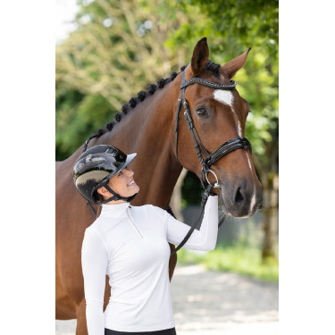 Casco da equitazione Elite Polo Covalliero Laccato nero