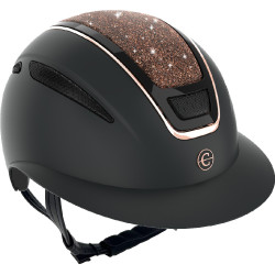 Casco da equitazione Elite Polo Covalliero Oro rosa