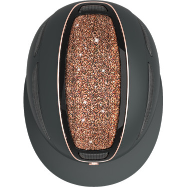 Casco da equitazione Elite Polo Covalliero Oro rosa