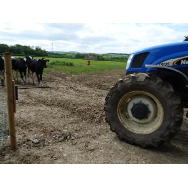 Cerniera di ricambio Electro Gate Kerbl Nero / giallo