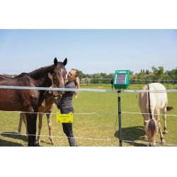 Cordicella per recinzione PlatinumLine AKO Bianco / blu