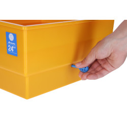 Incubatrice Covatutto 24 ECO Kerbl Hobbyfarming Giallo