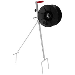 Avvolgitore Super con maniglia e fissaggio per il montaggio sul supporto AKO Nero Avvolgitore Super con maniglia e fissaggio per il montaggio sul supporto AKO Nero