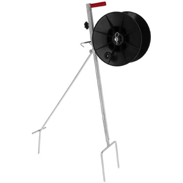 Avvolgitore Super con maniglia e fissaggio per il montaggio sul supporto AKO Nero Avvolgitore Super con maniglia e fissaggio per il montaggio sul supporto AKO Nero