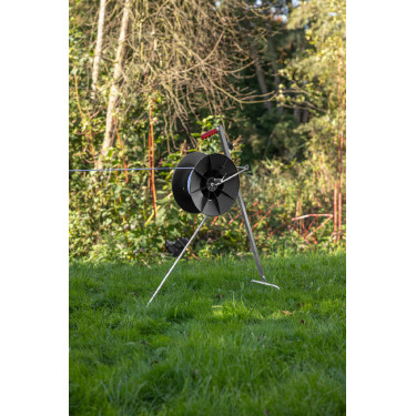 Avvolgitore Super con maniglia e fissaggio per il montaggio sul supporto AKO Nero Avvolgitore Super con maniglia e fissaggio per il montaggio sul supporto AKO Nero