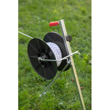 Avvolgitore Super con maniglia e fissaggio per il montaggio sul supporto AKO Nero Avvolgitore Super con maniglia e fissaggio per il montaggio sul supporto AKO Nero