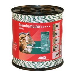Filo per recinzione PremiumLine AKO Bianco / verde