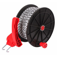 Filo per recinzione su avvolgitore AKO Bianco / nero