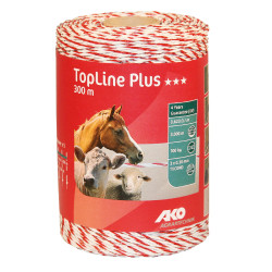 Filo per recinzione TopLine Plus AKO Bianco / rosso Filo per recinzione TopLine Plus AKO Bianco / rosso