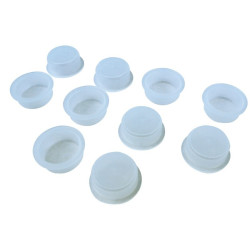 Confezione da 5 tappi La Gee trasparenti Polyfirst