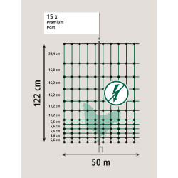 Rete per pollame Premium AKO Verde Rete per pollame Premium AKO Verde