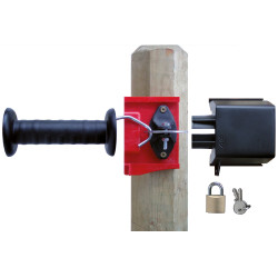 Serratura per cancello AKO Nero Serratura per cancello AKO Nero