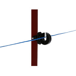 Isolatore a perno per paletto d’angolo AKO Nero