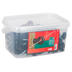 Isolatore ad anello AKO Nero